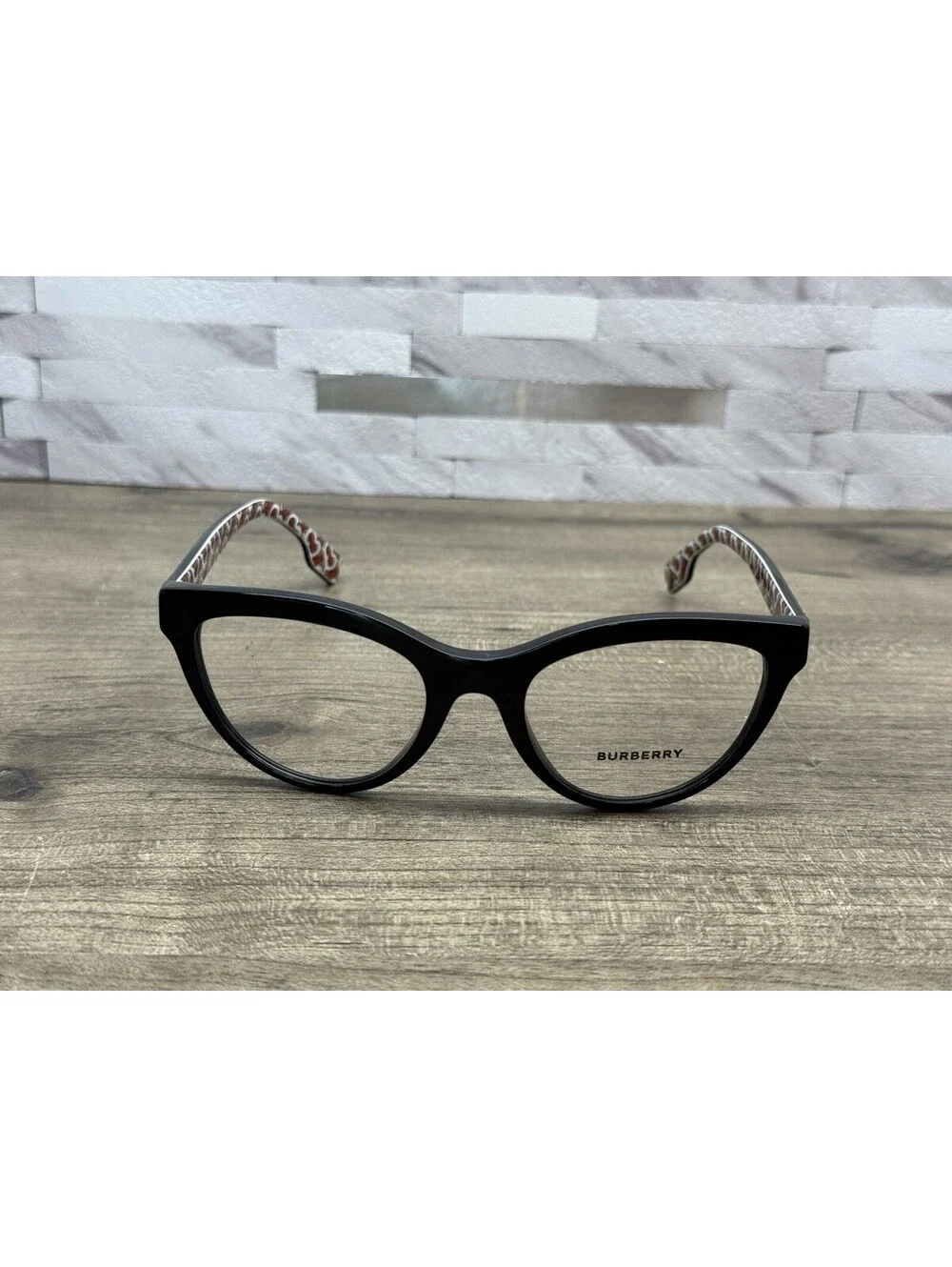BURBERRY B 2311 3824 Eyeglasses Frames Black 51[]19-140 Demo Lens Designer Italy